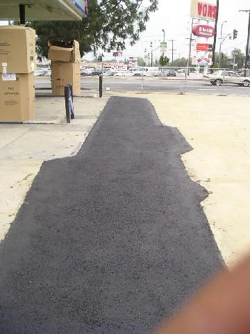 New Asphalt Patch