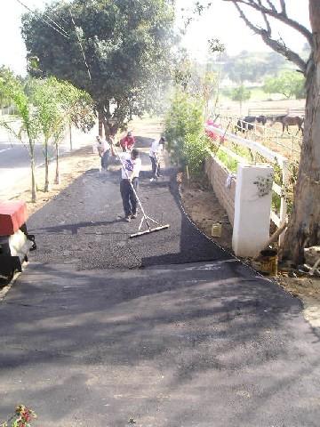 New Asphalt Sidewalk