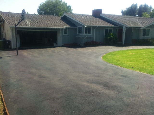 Resurfacing Asphalt Driveway