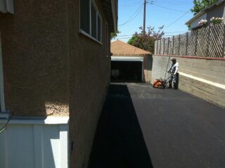 New Asphalt Driveway