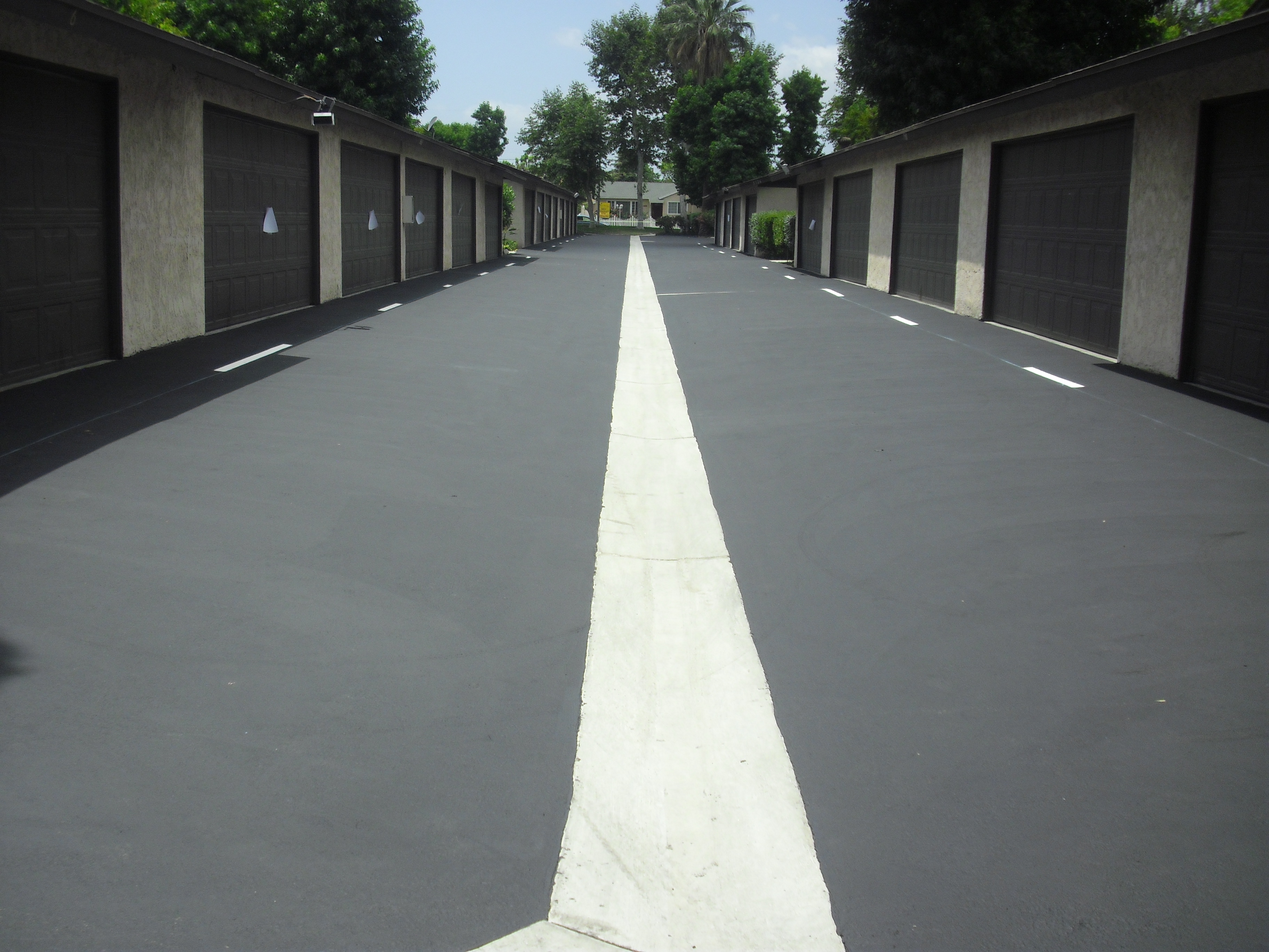 New Asphalt Pavement and Concrete Swell